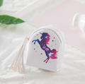 Unicorn Coin Purse and Keychain Cartoon Wallet