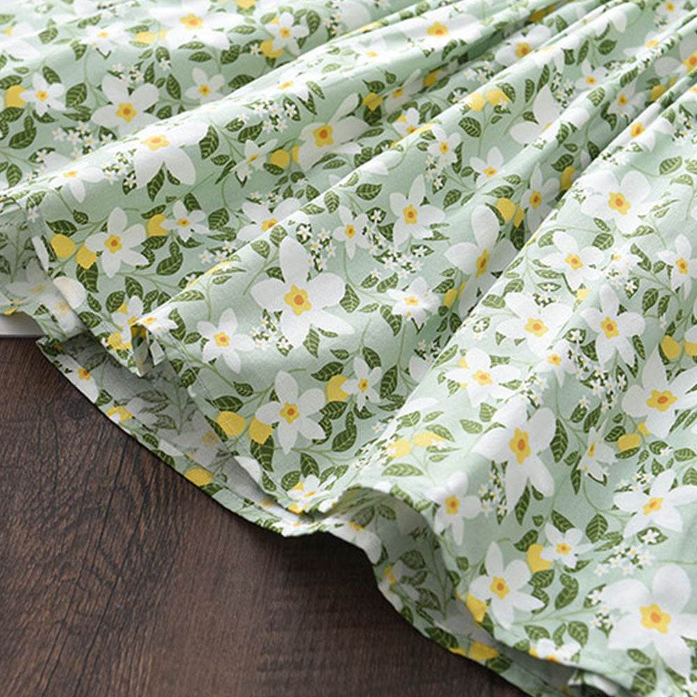 Girls Summer Floral Party Dresses for Ages 2-6Y