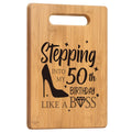 50th Birthday Gifts for Women Funny 50th Birthday Decorations for 50 Year Old Woman Gift for 50 Year Old Woman Happy 50th Birthday Cutting Board Presents for Her