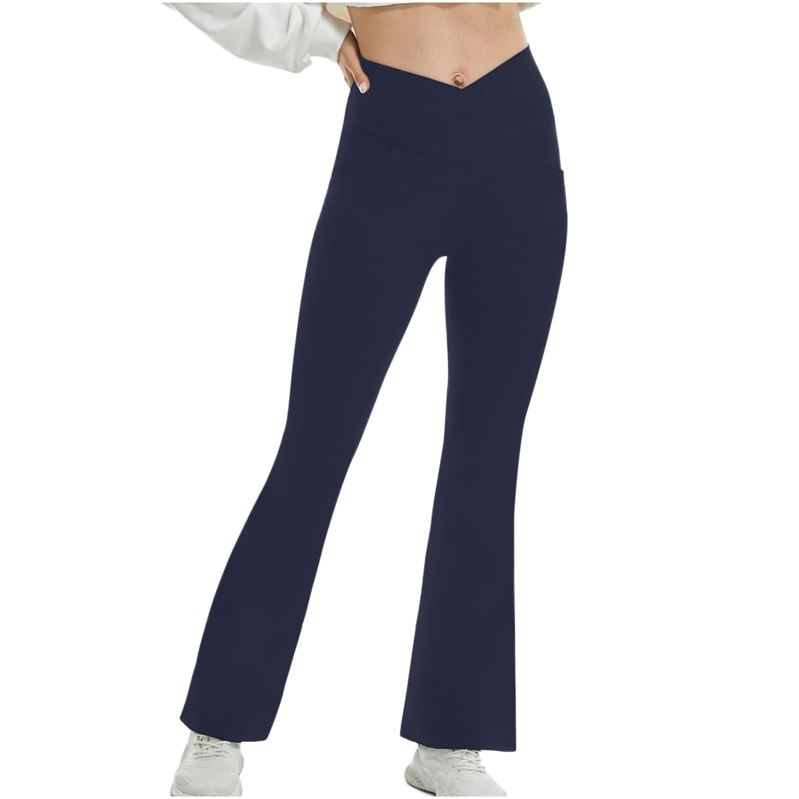 ZJHANHGKK Pleated Wide Leg Pants Woman Leggings Tall Pants for Women Long Plus Size Summer Outfits Dress Joggers for Women Business Casual Church sweatshirtes for Women Sale 2XL