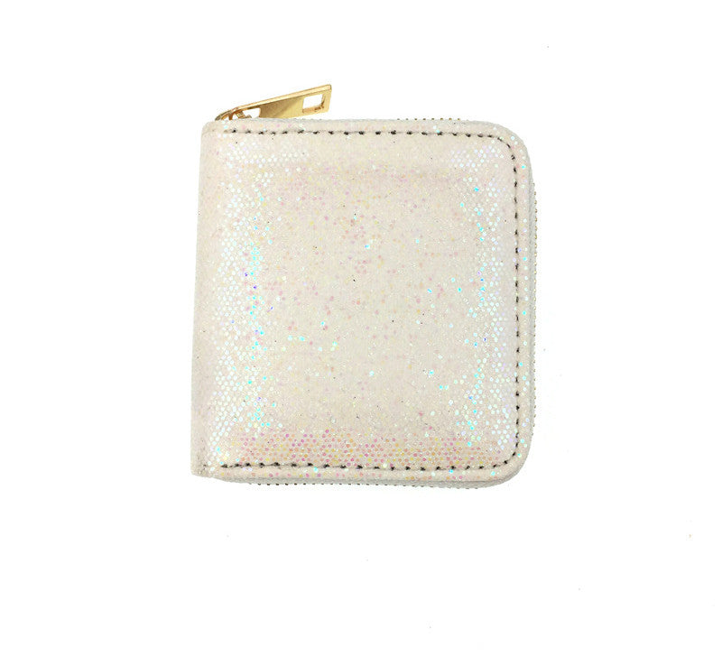 Children's Short Wallet and Coin Purse with Clip