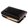 Small Foldable PU Leather Coin Purse for Women