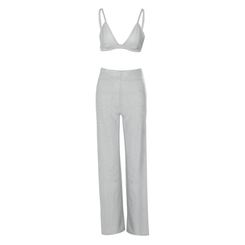 Fashionable European Sexy Nightclub Outfit Set