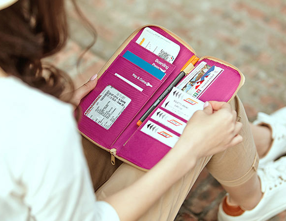 Passport Holder and Travel Portable Coin Purse