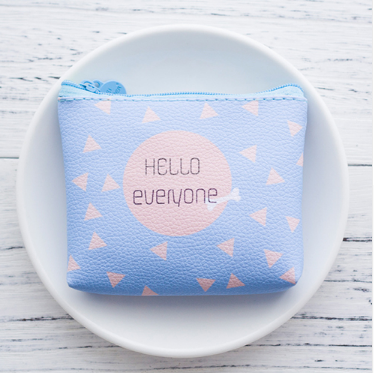 Creative Cartoon Zipper Coin Purse Wallet