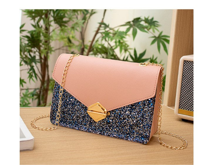 Sequin Shoulder Bag Crossbody Small CK Women’s Purse
