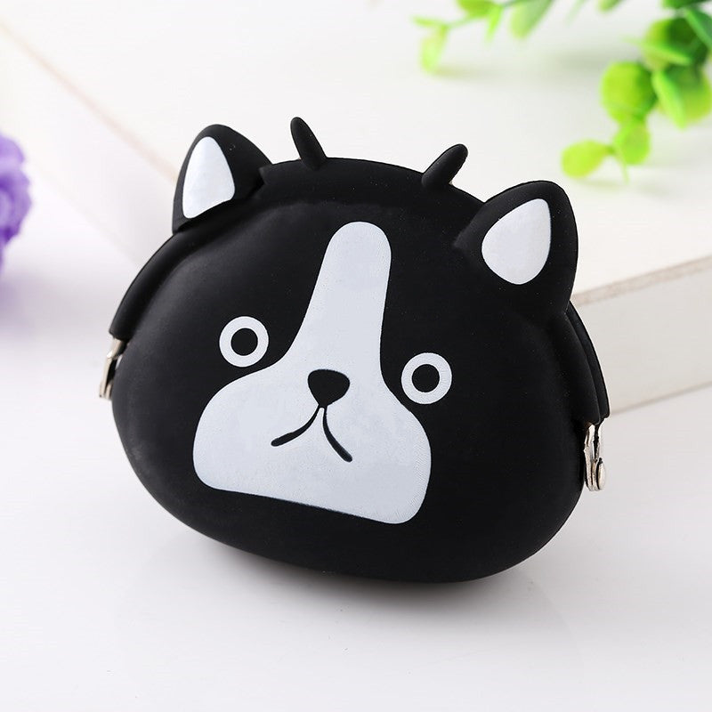 Animal Cartoon Silicone Coin Purse for Kids