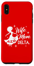 iPhone XS Max Delta Sigma Theta Sorority Wife Mom Delta Woman Case