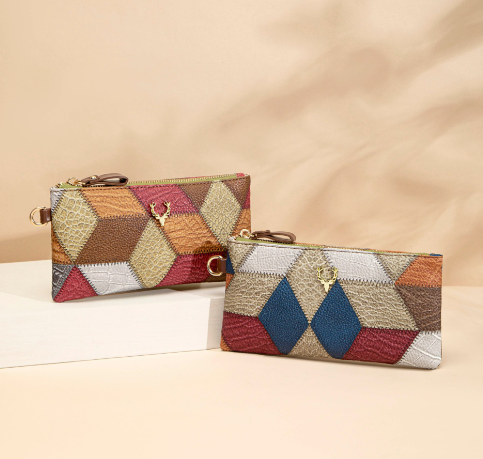 Large Capacity High-end Leather Purse for Girls