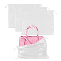 3 Pack Purse Dust Bags for Storage Silk Dust Bags for Handbags Dust Covers With Drawstring for Purse Shoes Boots