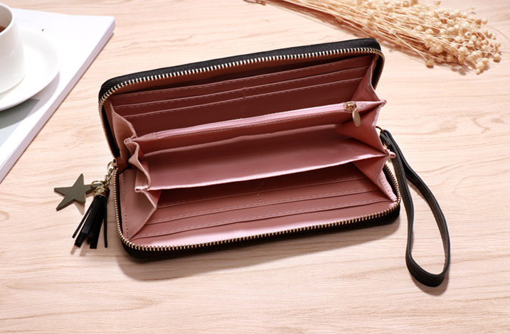 Women's Long Zip Wallet and Coin Purse