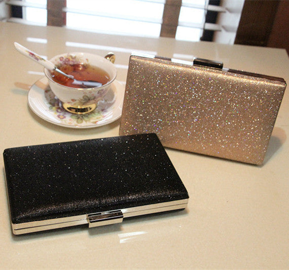 Evening Clutch, Party Bag, Chain Small Purse