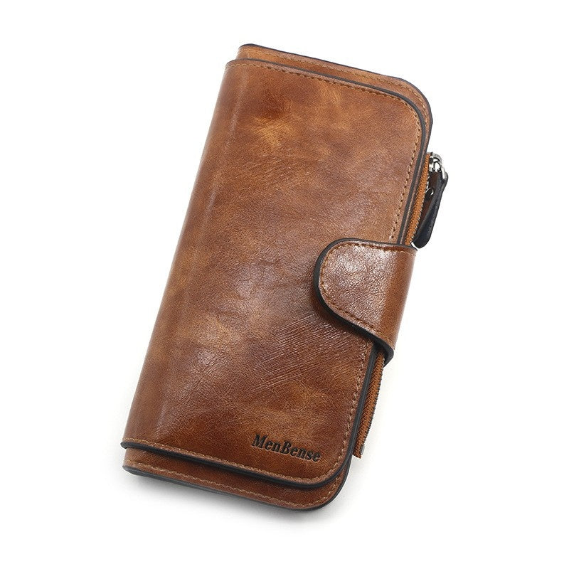 Tri-fold Women's Coin Purse and Wallet