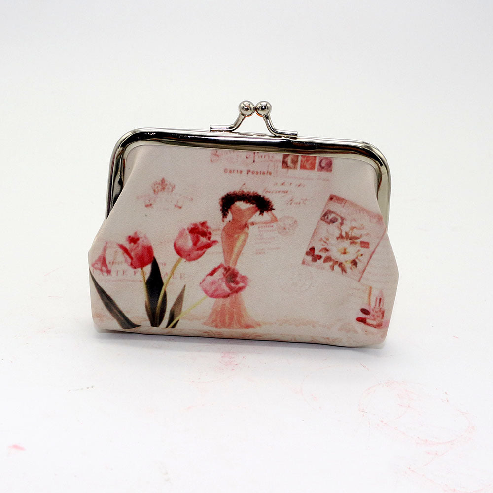Cute Digital Printed Coin Purse for Ladies