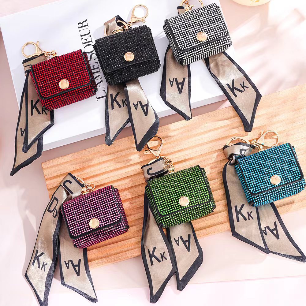 Diamond Mini Coin Purse Bag