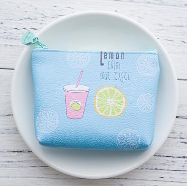 Creative Cartoon Zipper Coin Purse Wallet