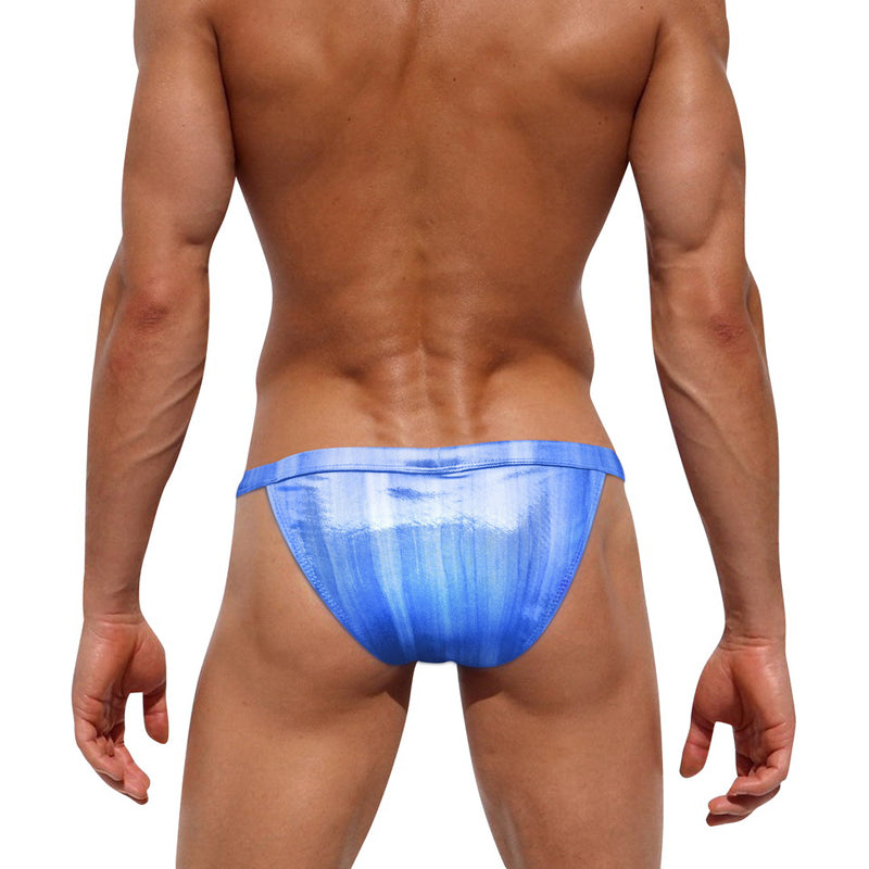Fashionable Sexy Men's Thong Beach Shorts
