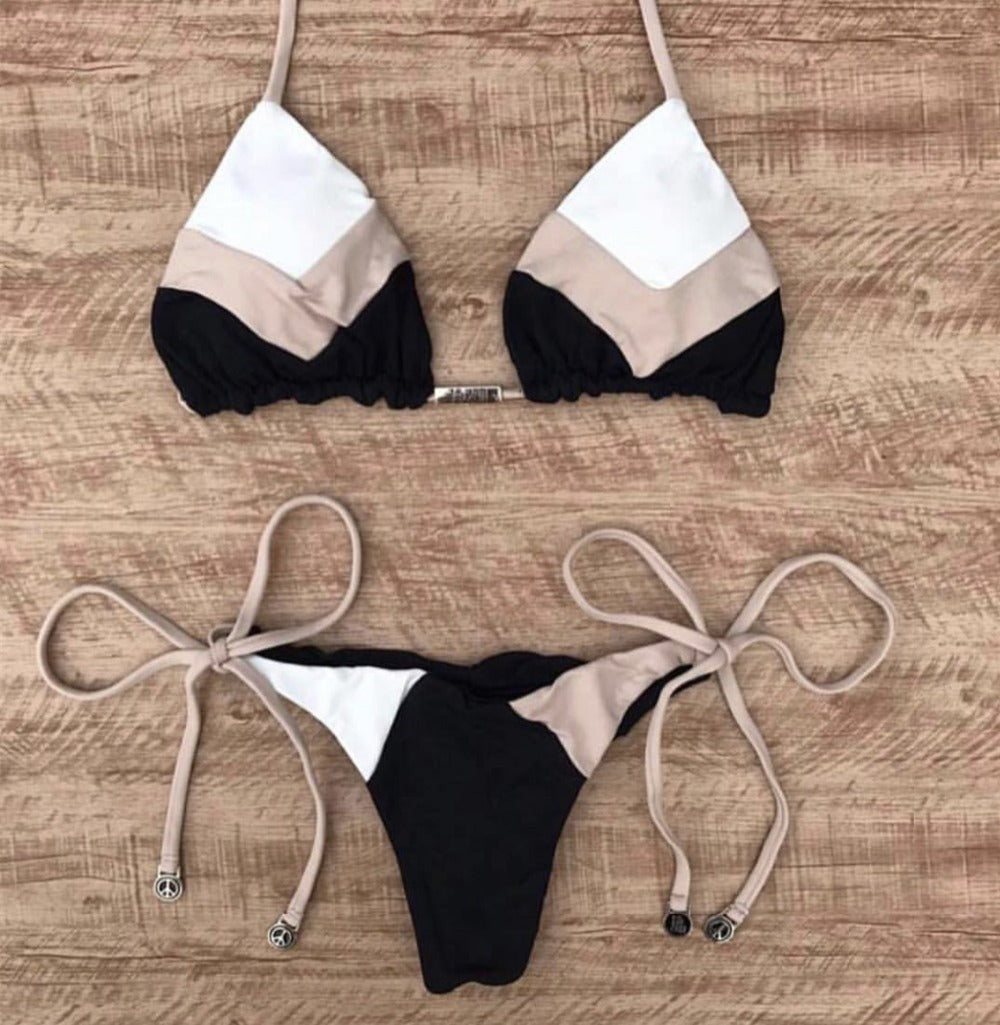 Colorful Print Sexy Bikini for Women