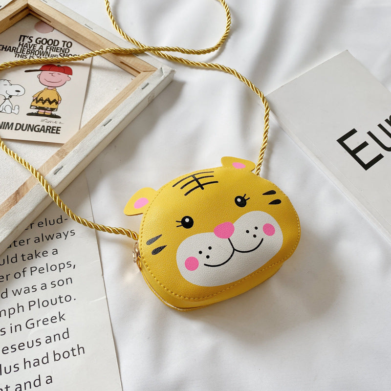 Animal Print Coin Purse for Kindergarten Kids